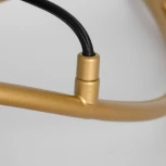 Подвесная люстра Lussole Greensboro LSP-8823 (220V, на проводе, шарики, молекулы, IP21)