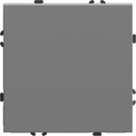 Переключатель одноклавишный перекрестный (серый) Stekker Эмили 49949