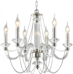 Подвесная люстра Newport 12700 12706/C (220V, на цепи, подсвечник, свеча)