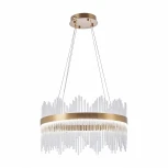 Подвесная люстра Arte Milano Venezia 311033/D600 BS (регулировка яркости, LED, 220V, хрусталь, пульт управления, на тросе, круглые)