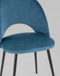 Стул Stool Group Меган велюр пыльно-синий УТ000025507