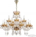 Подвесная люстра Bohemia 5417 5417/10+5/240 G Shampan/M-1H