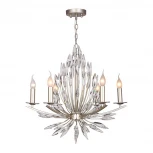 Подвесная люстра Favourite Feerie 1932-6P (220V, хрусталь, на цепи, подсвечник, свеча)