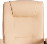 Кресло MAXIMA Хром (22) кож/зам, бежевый, 36-34 Tetchair 19514