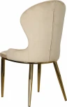 Стул обеденный IST-CASA Констанция TW-1163, бежевый/золото