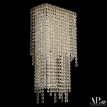 Бра светодиодное хрустальное APL LED Sicilia SH500.B3.25-45.B.Gd.3000 (220V)