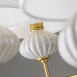 Потолочная люстра на штанге Freya Ceramics FR2029PL-08BS (220V)