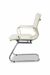 Кресло посетителя бизнес-класса CLG-617 LXH-C Beige