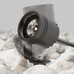 Грунтовый светодиодный светильник IP65 Maytoni Clyde O493FL-L3GF3K (24V, круглые)