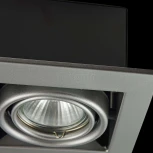 Встраиваемый светильник Metal Modern GU10 1x50Вт Maytoni Technical DL008-2-01-S (220V)