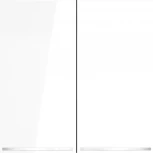 Выключатель двухклавишный с подсветкой (белый глянцевый) Voltum S70 VLS020201