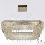 Подвесная люстра светодиодная APL LED Rimini S504.0.80.B.4000.Gold