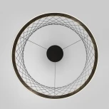 Подвесной светодиодный светильник Eurosvet Parafe 40025/1 LED серый (220V, на тросе, круглые)