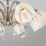 Потолочная люстра на штанге Eurosvet Floranse 30155/8 античная бронза (220V)