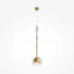 Подвесной светильник Maytoni Ros MOD227PL-01BS (220V, на проводе, шар)