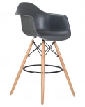 Стул барный DAW BAR (ножки светлый бук, цвет серый)