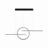 Подвесной линейный светильник светодиодный Mantra Kitesurf 7140 кольцо (220V, на тросе, кольцо)