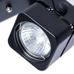 Спот Arte Lamp Misam A1315PL-2BK (220V, куб)