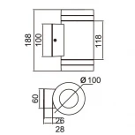 Архитектурная подсветка Oasis Light 6046 Gr