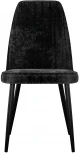 Стул DikLine 326 микровелюр M18 черный, ножки черные
