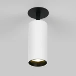 Точечный светильник встраиваемый Diffe белый/черный 10W 4200K 25052/LED (220V, круглые)
