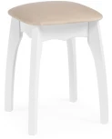 Табурет Woodville Астир белый / сливочный раф 554123