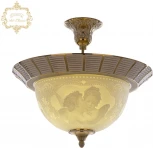 Потолочная люстра на штанге Art Classic 31.09 31.091P.44.LS.GW.Angel (220V, ангелы)