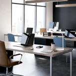 Офисная настольная лампа Gauss Qplus GT6031 (регулировка яркости, LED, 220V, сенсорный выключатель)