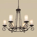 Подвесная люстра L'Arte Luce Napoli L13806.03 (220V, ковка, на цепи, подсвечник, свеча)