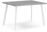 Стол Notta Тринити Лофт 120х80х75 25 мм бетон / белый матовый 534915