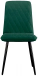 Стул 205 B10 GREEN/ножки черные Dikline 00-00064319