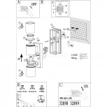 Архитектурная подсветка Eglo Riga 5 32899 (LED, 220V, датчик движения)