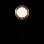 Бра Loft IT Signal 10029W Gold (220V, выключатель, шар)