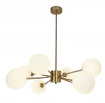 Потолочная люстра на штанге Zortes Blo ZRS.1777.08 (220V, шарики, IP21)