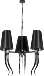 Подвесная люстра Loft It Brunilde 10207/6 Black (220V, на цепи)