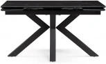 Керамический стол Woodville Бронхольм 140(200)х80х77 черный мрамор / черный 532397