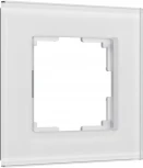 Рамка на 1 пост (белый, стекло soft-touch) Werkel W0013101 (a064564)