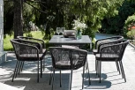 Обеденная группа на 6 персон, цвет темный 4SIS Милан Indoor-4SiS-2419 dark