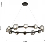 Подвесной светильник Favourite Svamp 4517-12P (LED, 220V, на тросе, круглые)