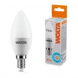 Светодиодная лампа 7.5Вт 6500K E14 Wolta 25WC7.5E14