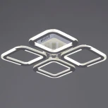 Потолочная люстра светодиодная на штанге с пультом Reluce 09821-3.3-04 WH