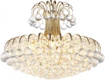 Подвесная люстра Arti Lampadari Alanno E 1.5.60.100 GB (220V, хрусталь, на цепи)