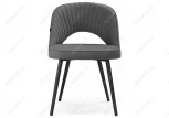 Стул Woodville на металлокаркасе Сандвикен velutto 32 / черный 462137