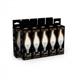 Лампочка светодиодная E14 9,5 Вт 890 lm 3000K теплое желтое свечение Gauss 104101110