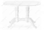 Деревянный стол Woodville Адней белый / рисунок 455836