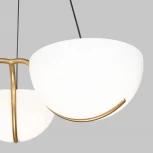 Подвесной светильник Eurosvet Emisfero 50083/3 LED золото (220V, на проводе)