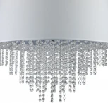 Подвесной светильник Escada CHARM 652/5S White (220V, хрусталь, подвески, на проводе)