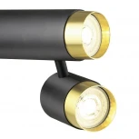 Спот Lumien Hall Sauris LH8020/2C-BK-GD