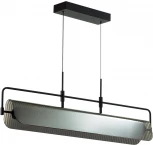 Подвесной светильник Odeon Light Liner 5056/35LA ODL24 321 черный/дымчатый/металл/стекло/акрил LED 35W 3000К (220V, на проводе)