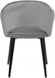 Стул Bruno серый с жаккардом Bradex Home RF 0198